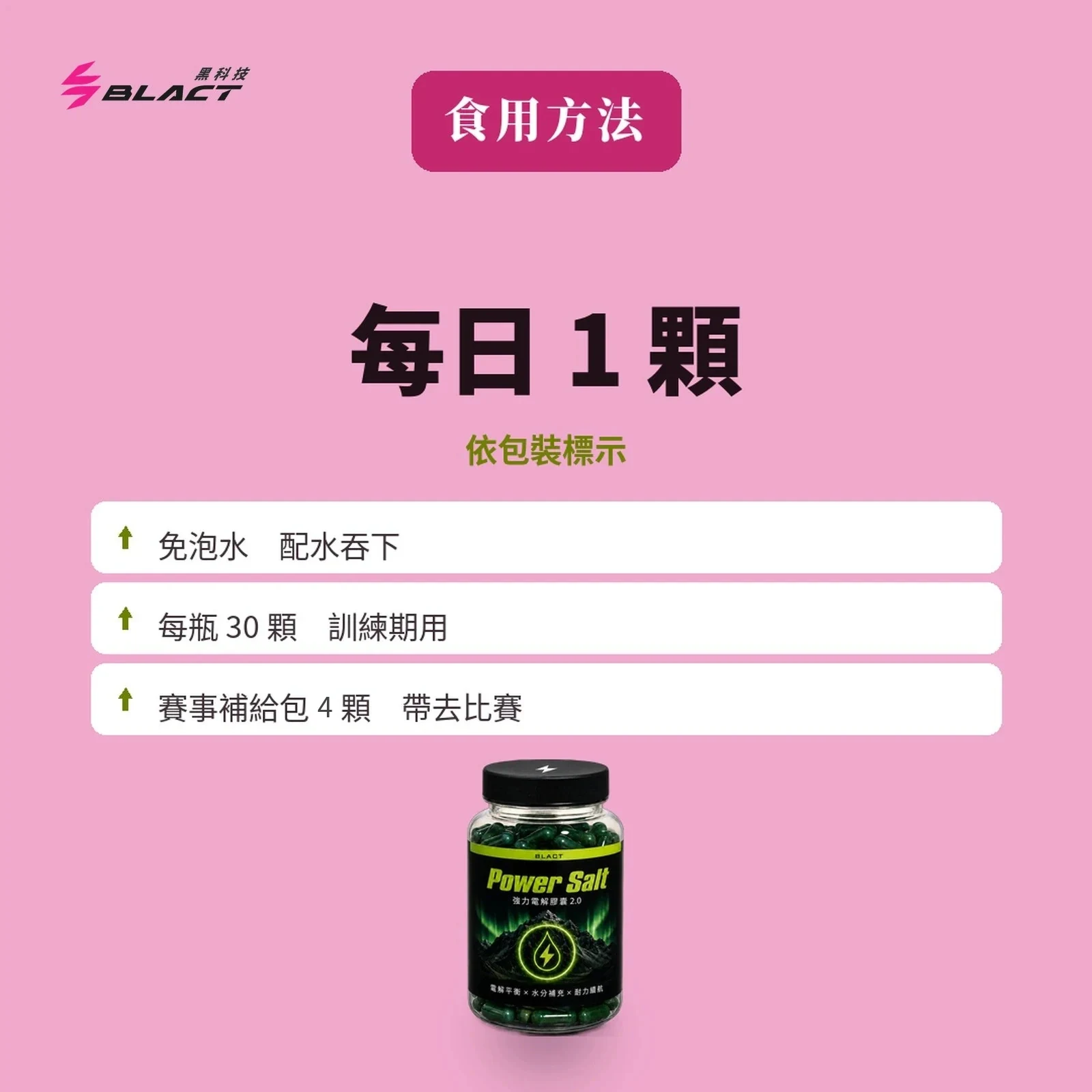 【預購】Power Salt 強力電解膠囊
